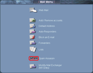 Mail Menu