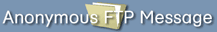 Anonymous FTP Message button