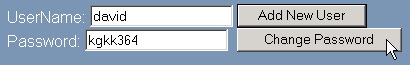 Changing an authorized user's password