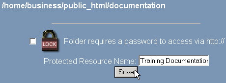 Removing password protection